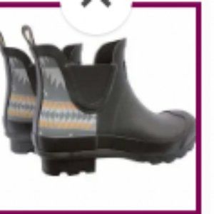 Pendleton Chelsea Rainboots Black Women Size 6